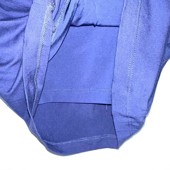 MM Lafleur The Soho Regent Blue Ruched Pencil Skirt Size Small - Picture 5 of 8